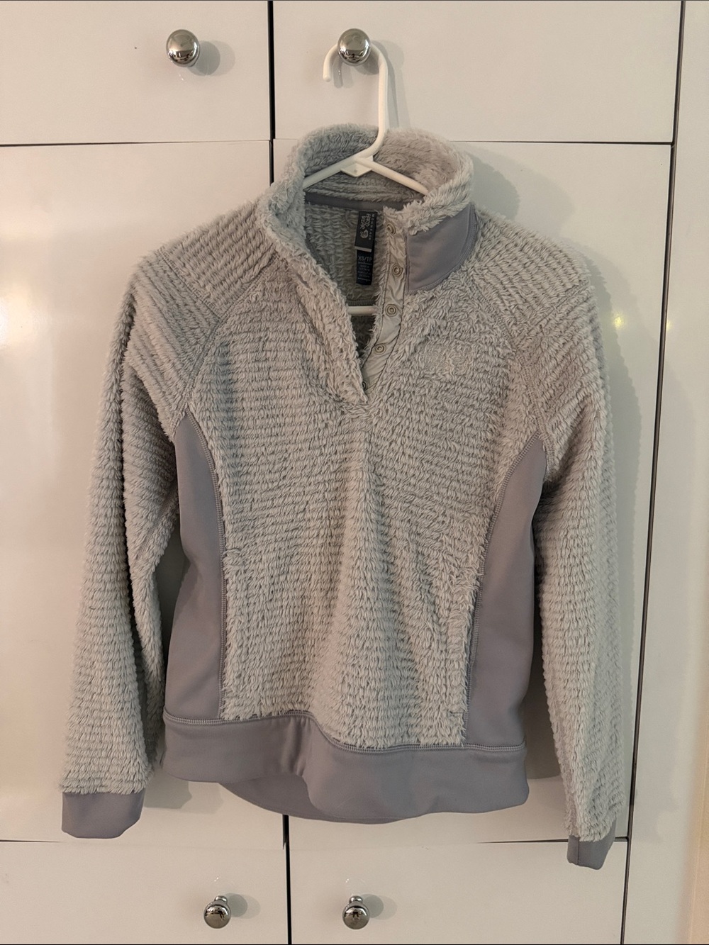 Mountain Hardwear Women’s Cozy Plush Quarter-Snap Pullover Sweater Size XS